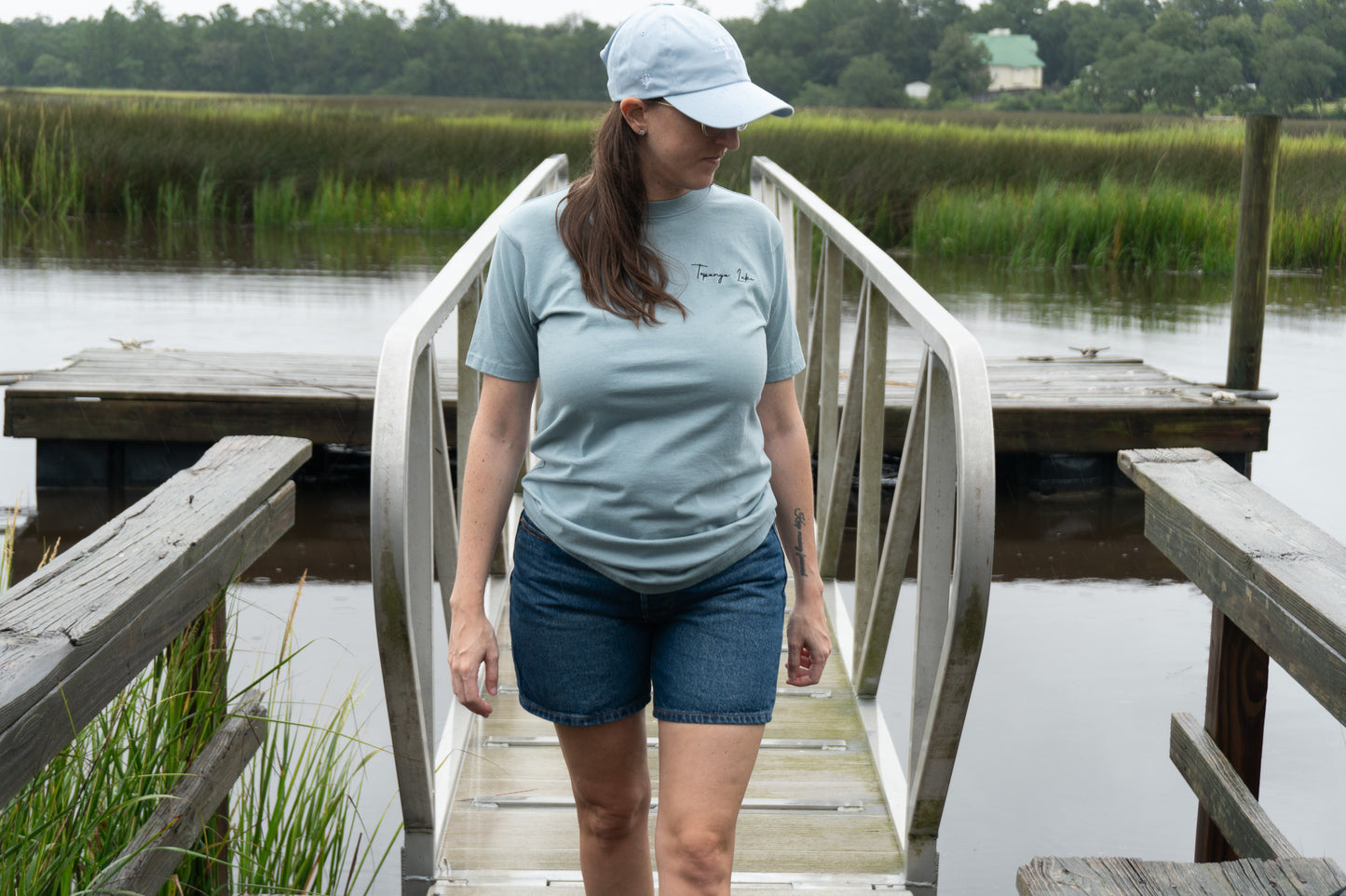 Topanga Lake "Go Everywhere, Do Everything, Go Home Again" Travel Tee