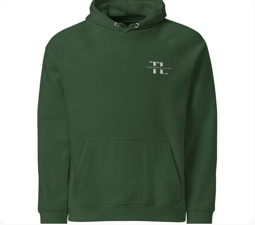 Topanga Lake Organic Cotton Hoodie