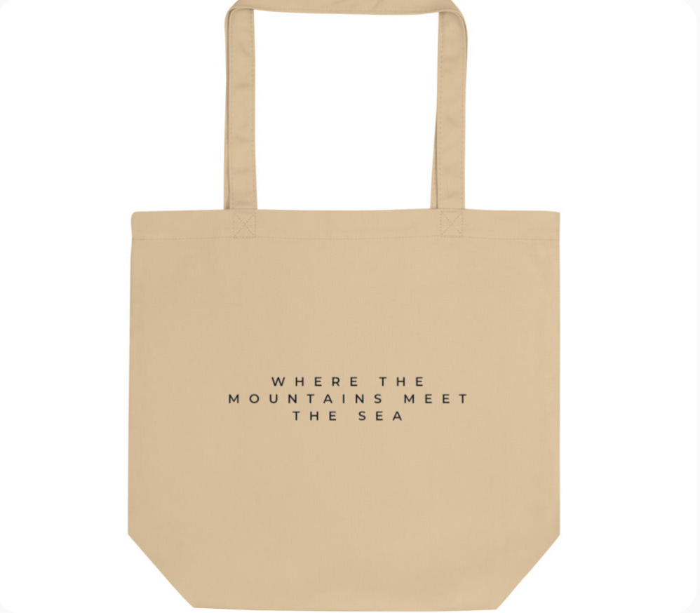 Topanga Lake Organic Tote Bag