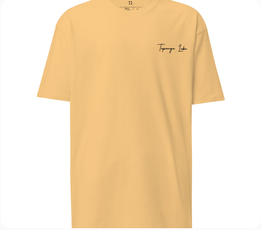 Topanga Lake "Go Everywhere, Do Everything, Go Home Again" Travel Tee